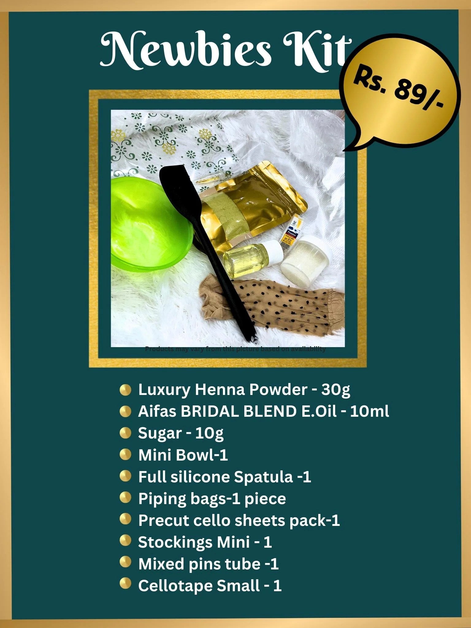 89 Rupees Newbies Kit