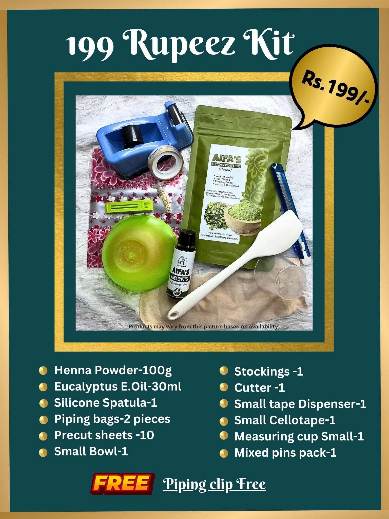 199 Rupees Kit
