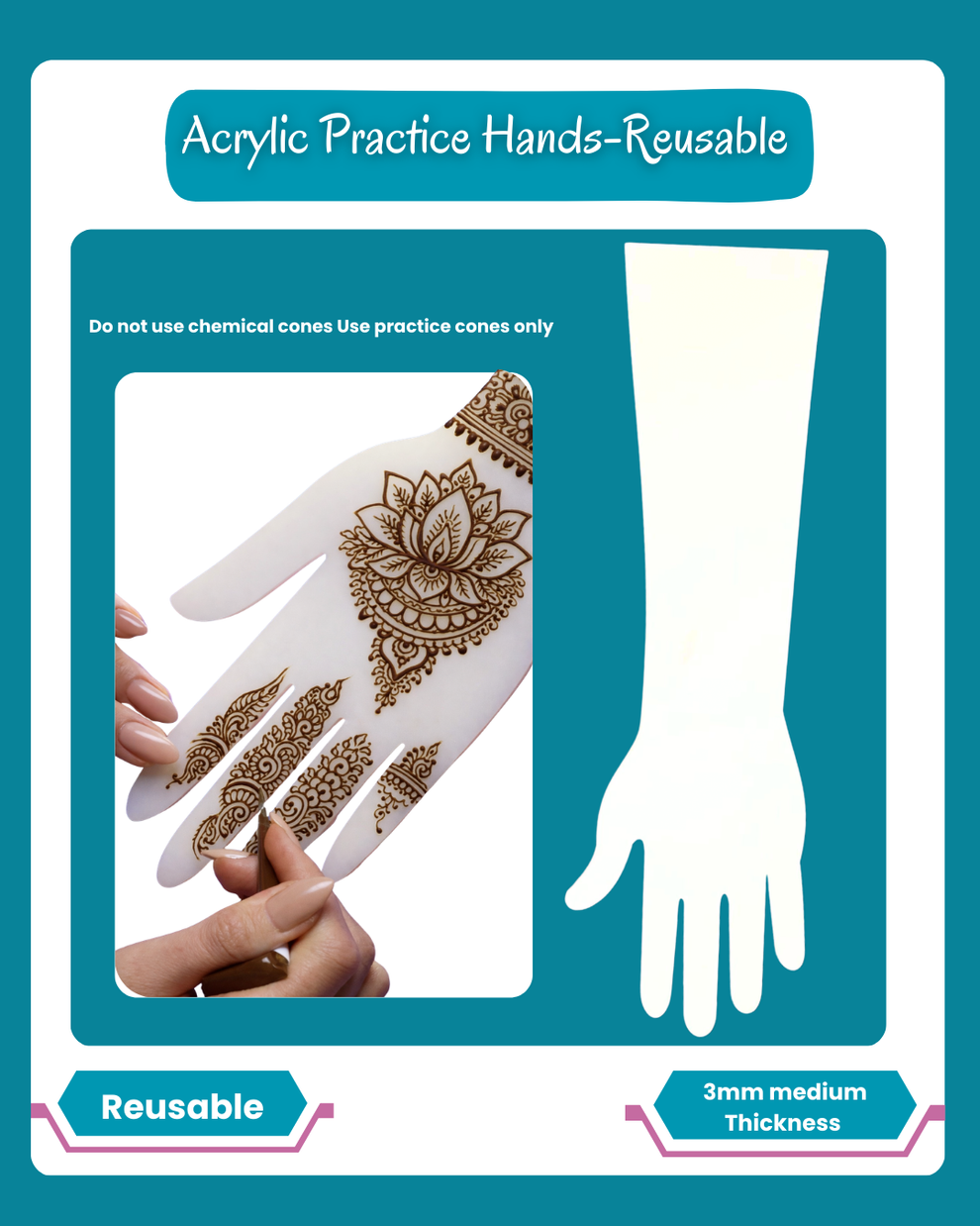 Acrylic hand - one piece – Aifashennado