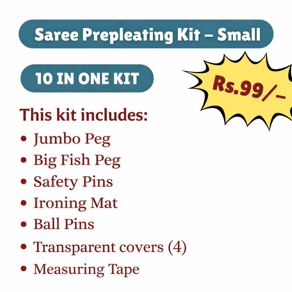 Saree Prepleating kit - Small