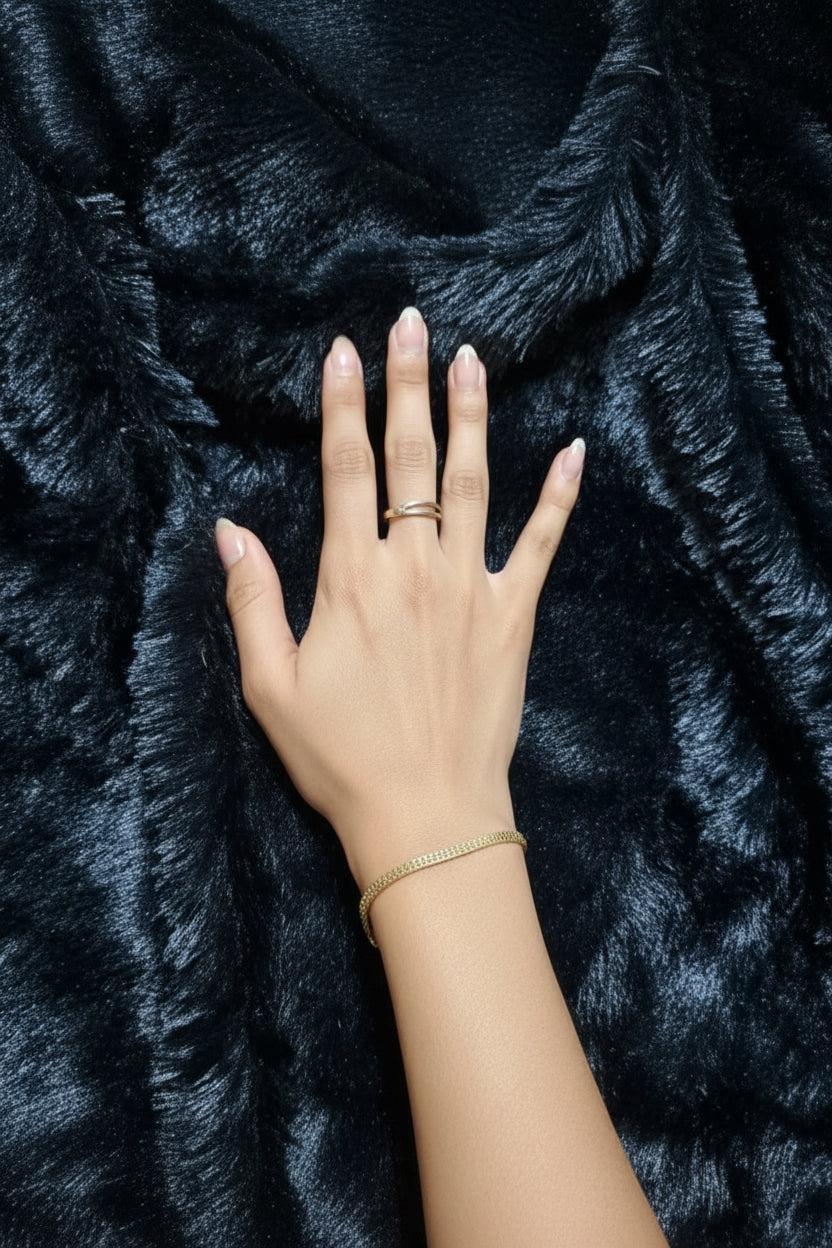 Fur Background Cloth - Black