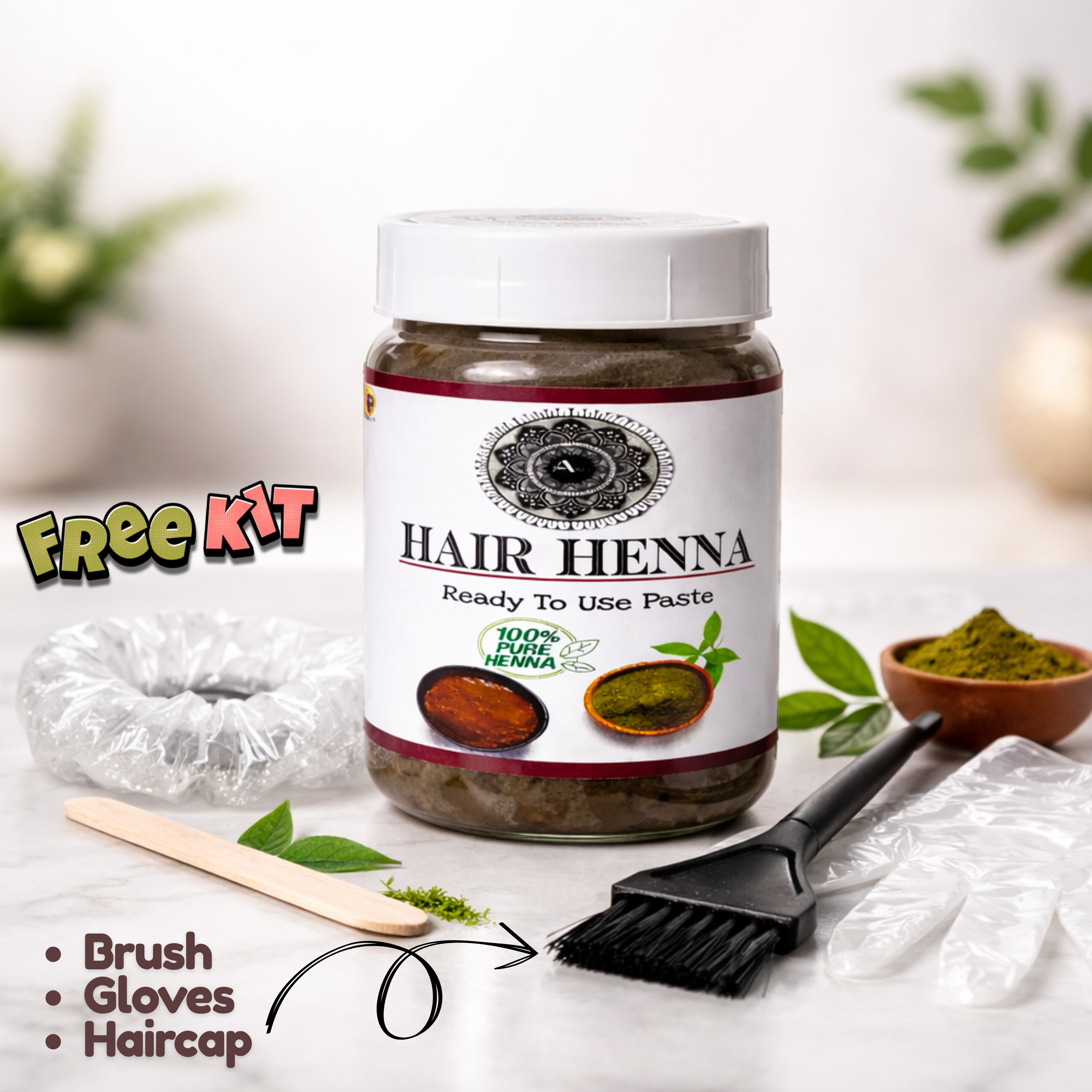 Hair Henna Paste - Ready to use