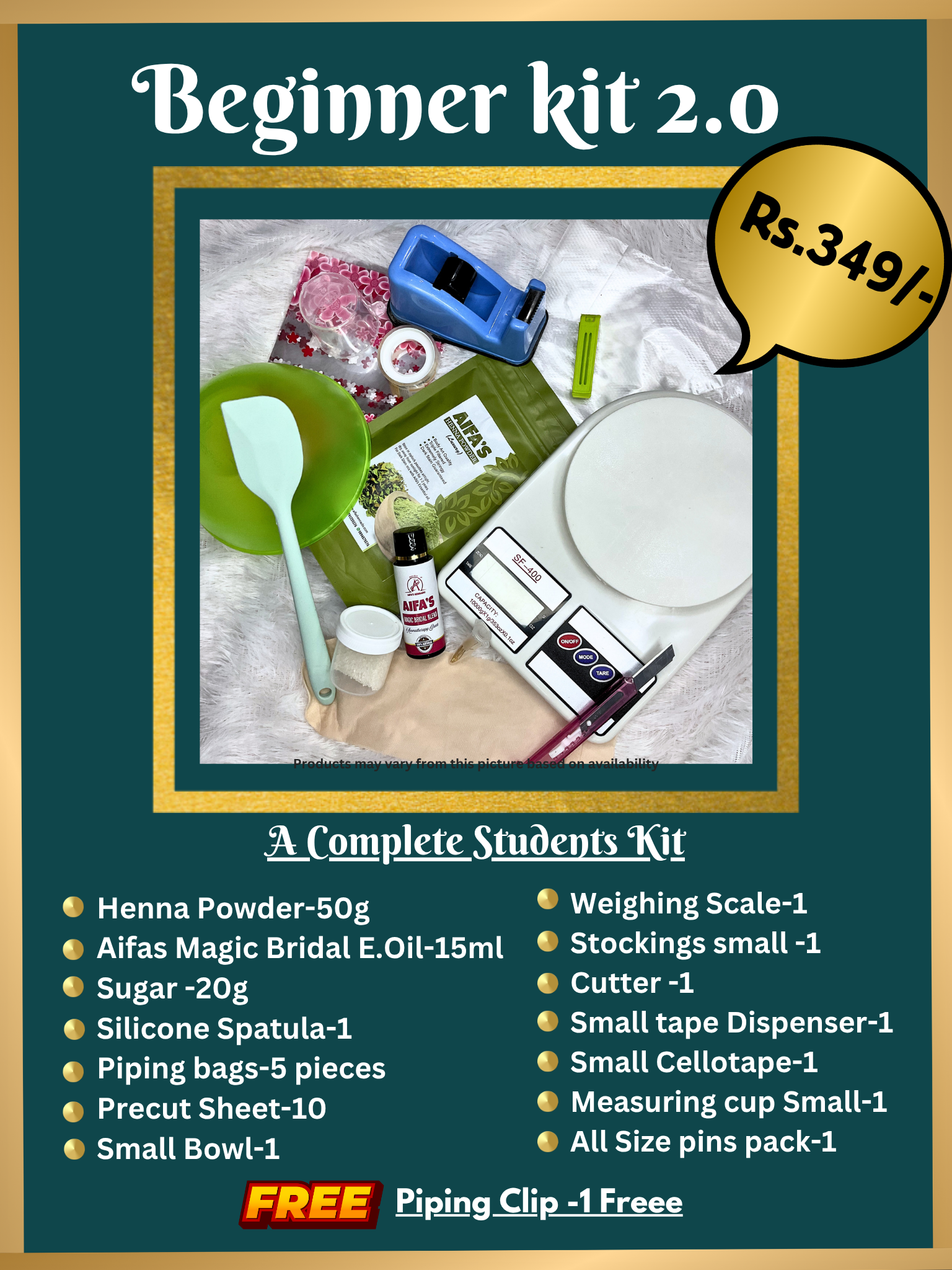 349 Rupees Beginners Kit 2.0