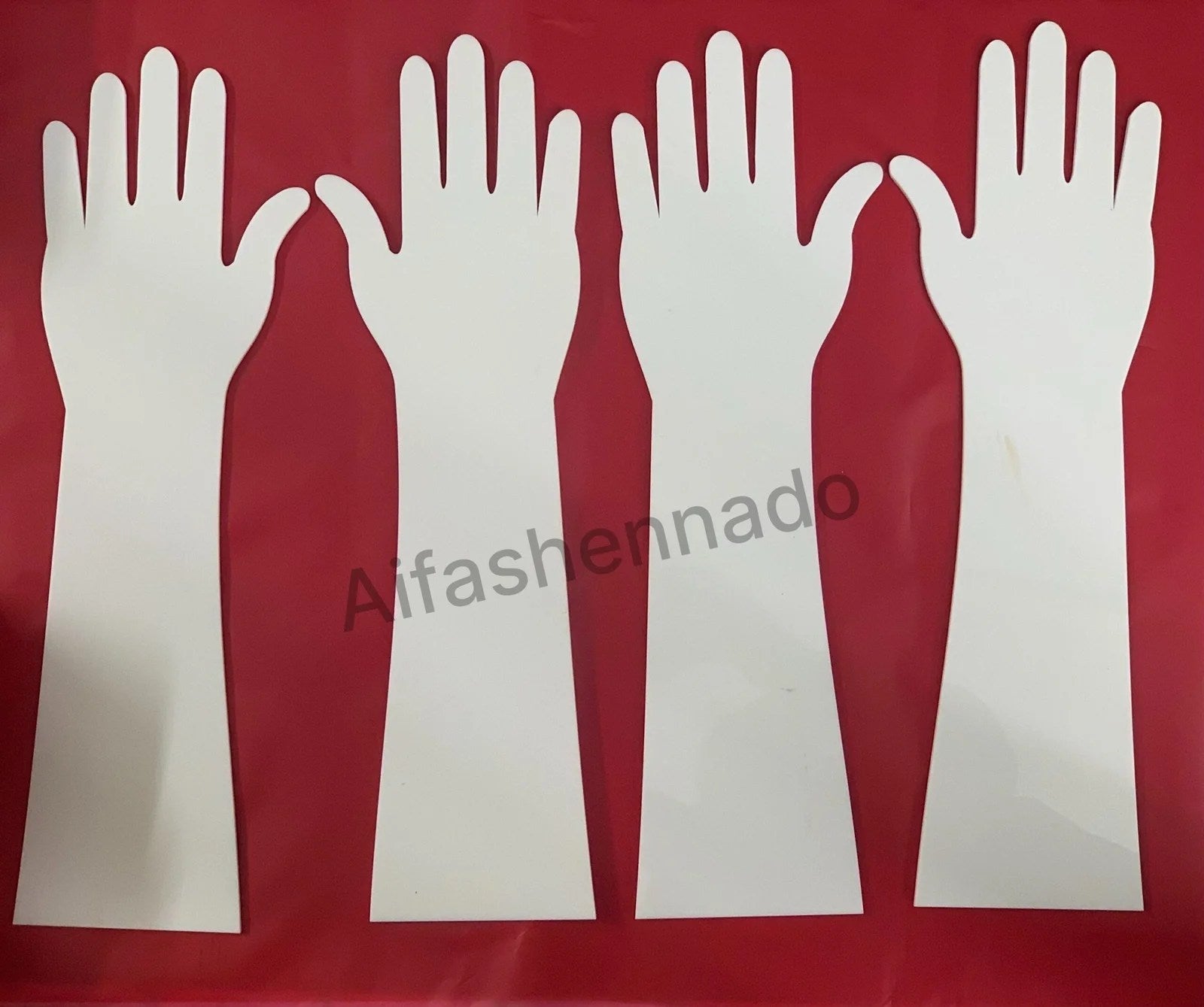 Acrylic hand - one piece