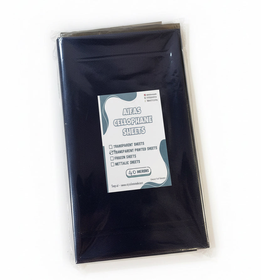 Cello sheet - 40 microns Full cellophane Sheets (Pack of 20)