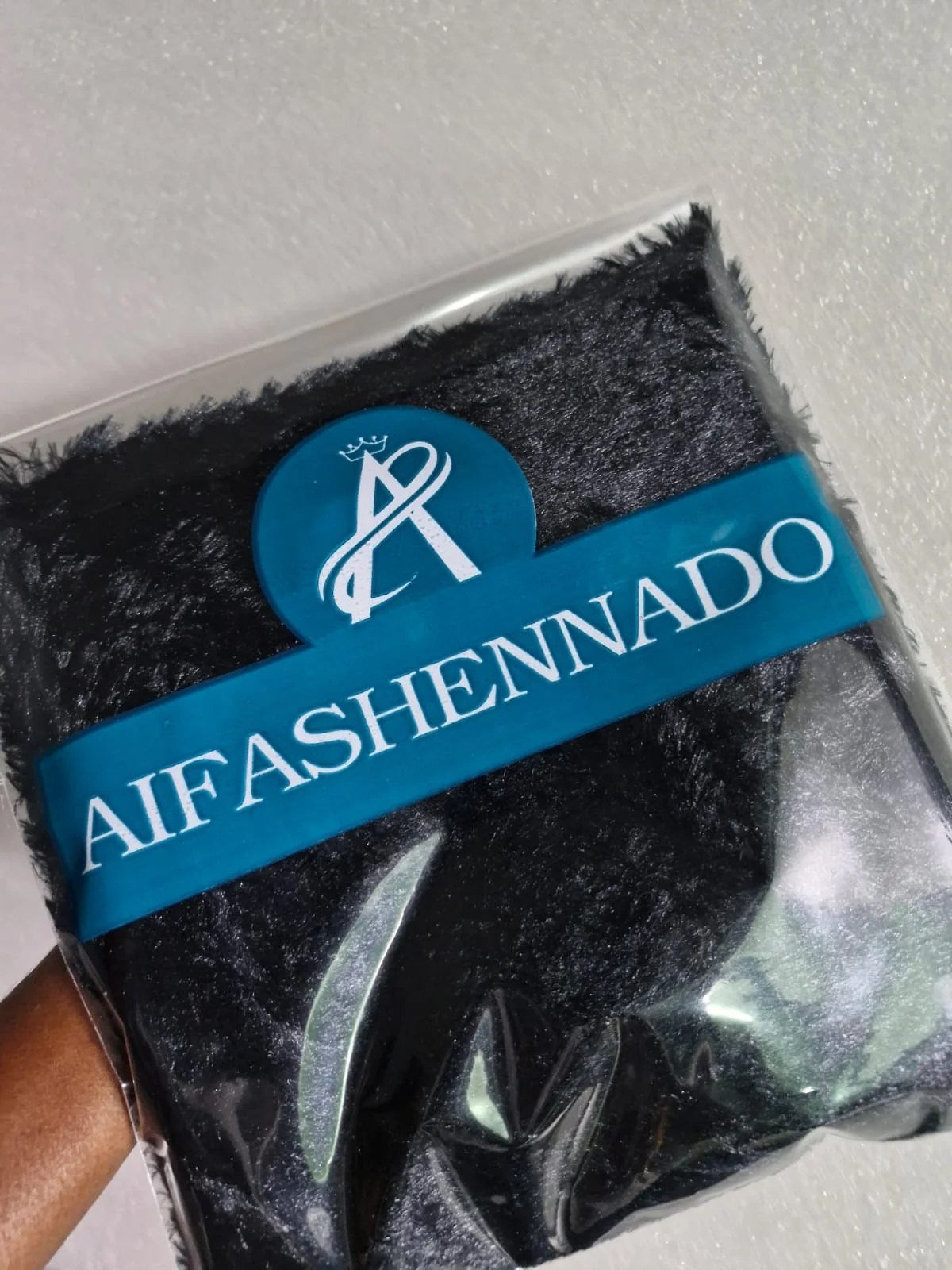 Fur Background Cloth - Black