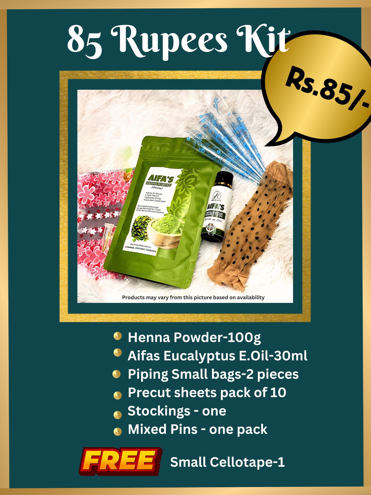 85 Rupees Basic Kit