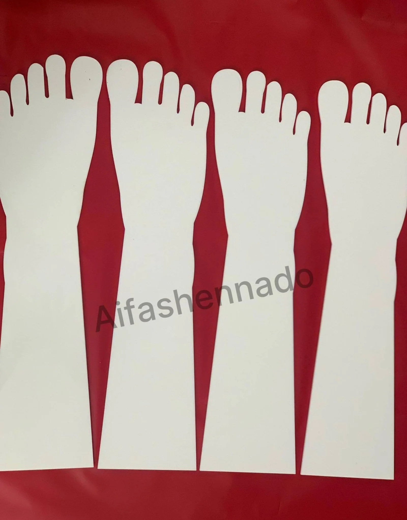 Acrylic Leg Full White thick 4mm