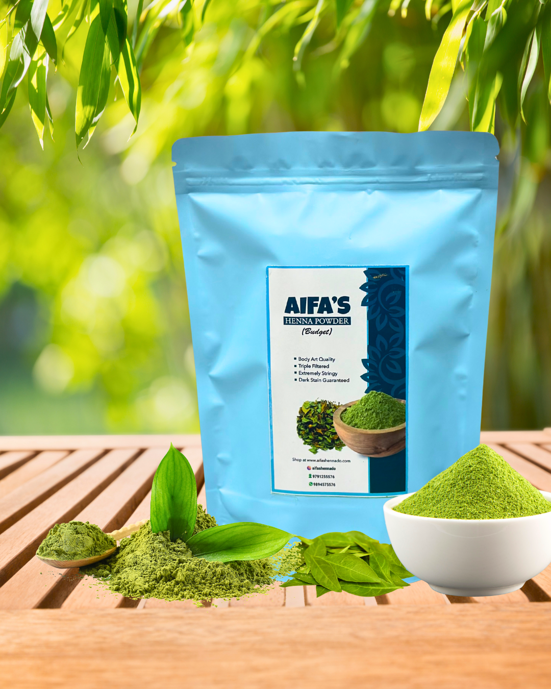 Budget Henna Powder Stringy