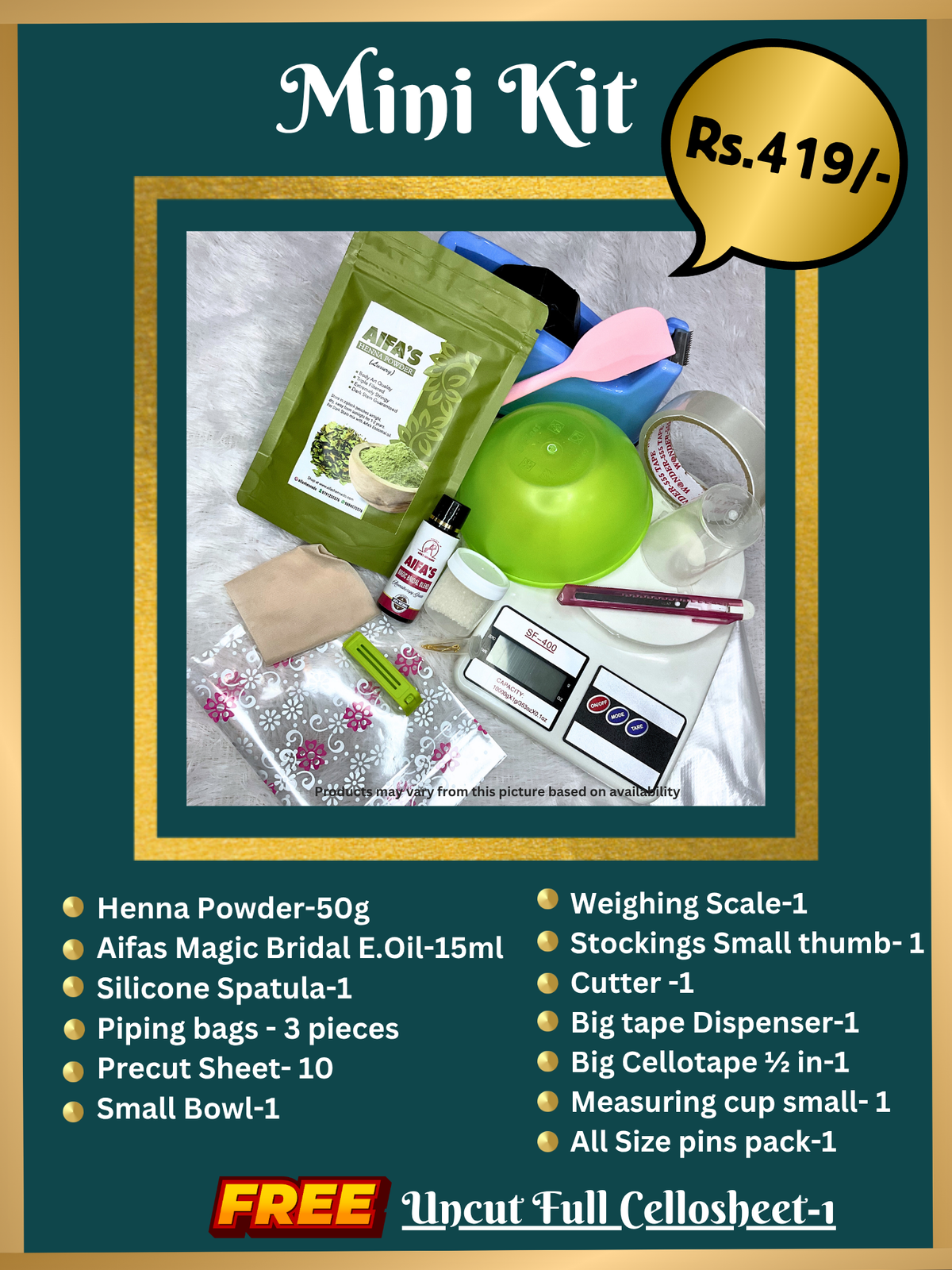 419 Rupees Mini Kit
