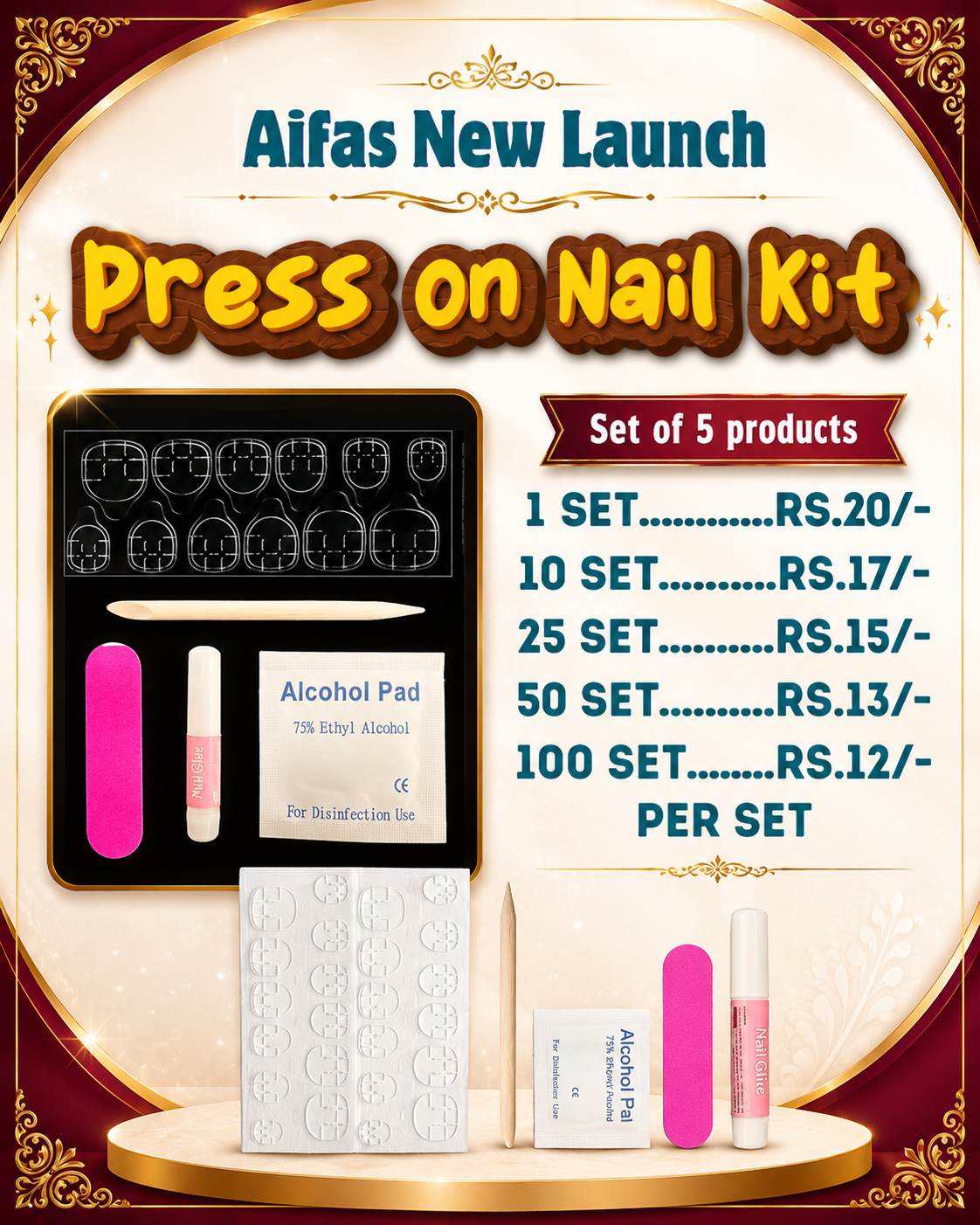 Press On nails Kit