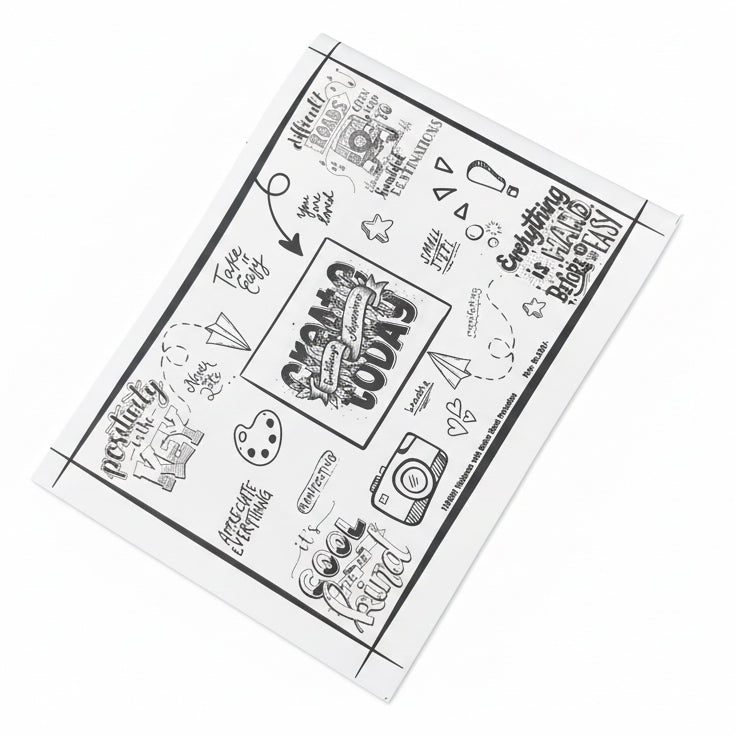 Drawing Note A4 (With Butter Paper New)